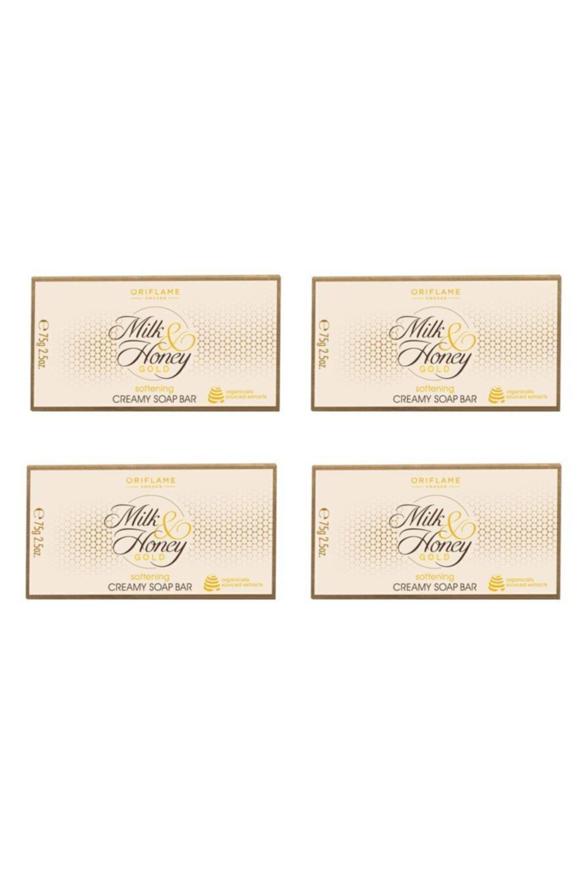 Milk & Honey Gold Yumuşatıcı Kremsi Sabun - 75 Gr - 4 Adet - 31604x4