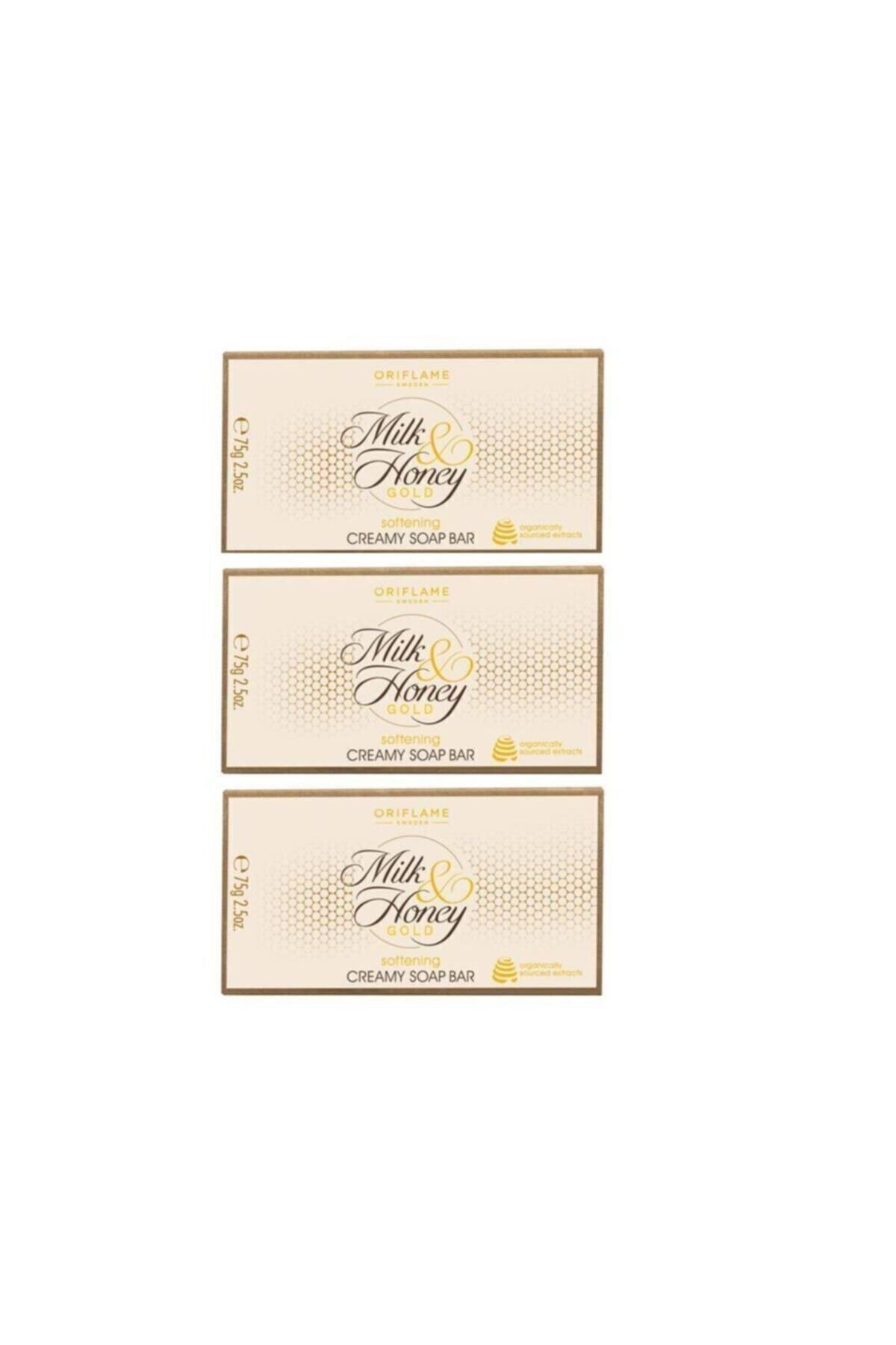 Milk Honey Gold Yumuşatıcı Kremsi Sabun 75 Gr 3Adet 31604x3