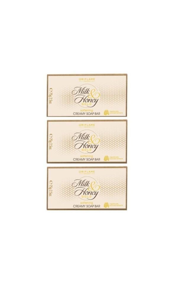 Milk Honey Gold Yumuşatıcı Kremsi Sabun 75 Gr 3Adet 31604x3