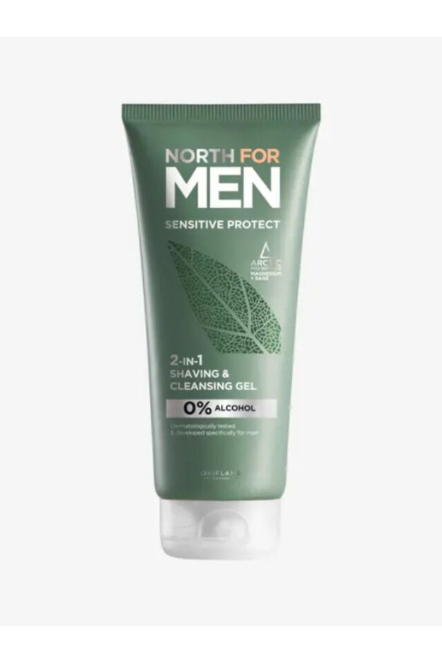 North For Men Sensitive Protect 2'si 1 Arada Tıraş & Temizleyici Jel 44378