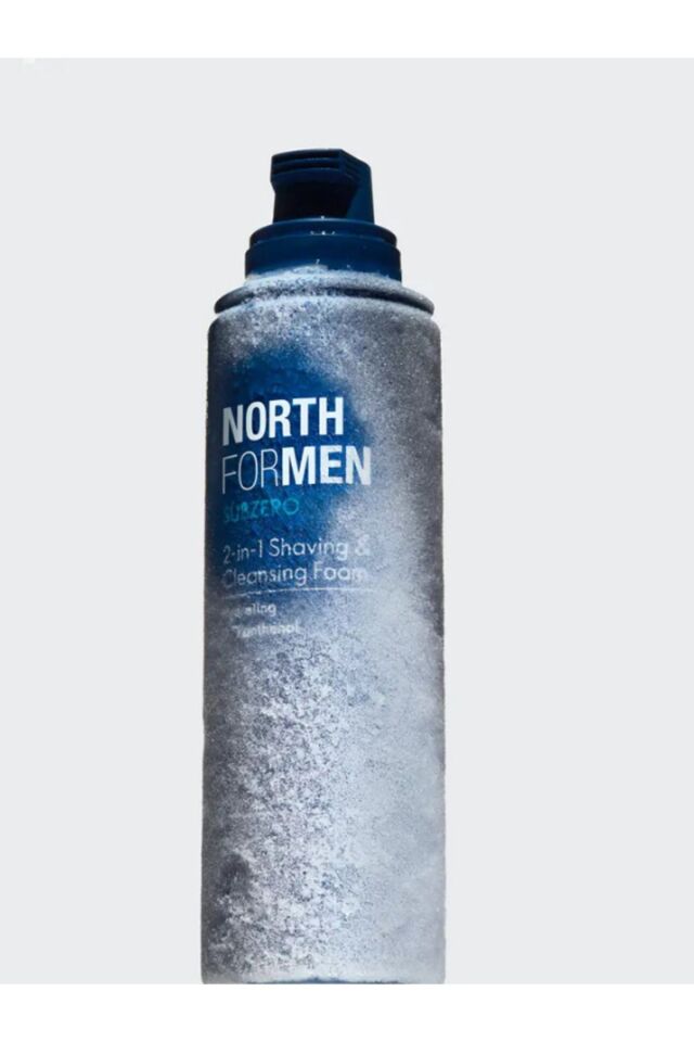North For Men Subzero 2'si 1 Arada Tıraş Ve Temizleme Köpüğü Yeni 46632