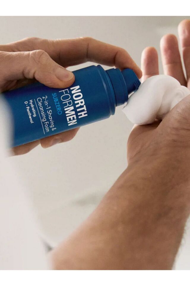 North For Men Subzero 2'si 1 Arada Tıraş Ve Temizleme Köpüğü Yeni 46632