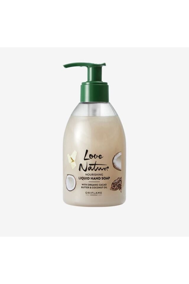 Nourishing Liquid Hand Soap With Organic Cacao Butter & Coconut Oil 43111