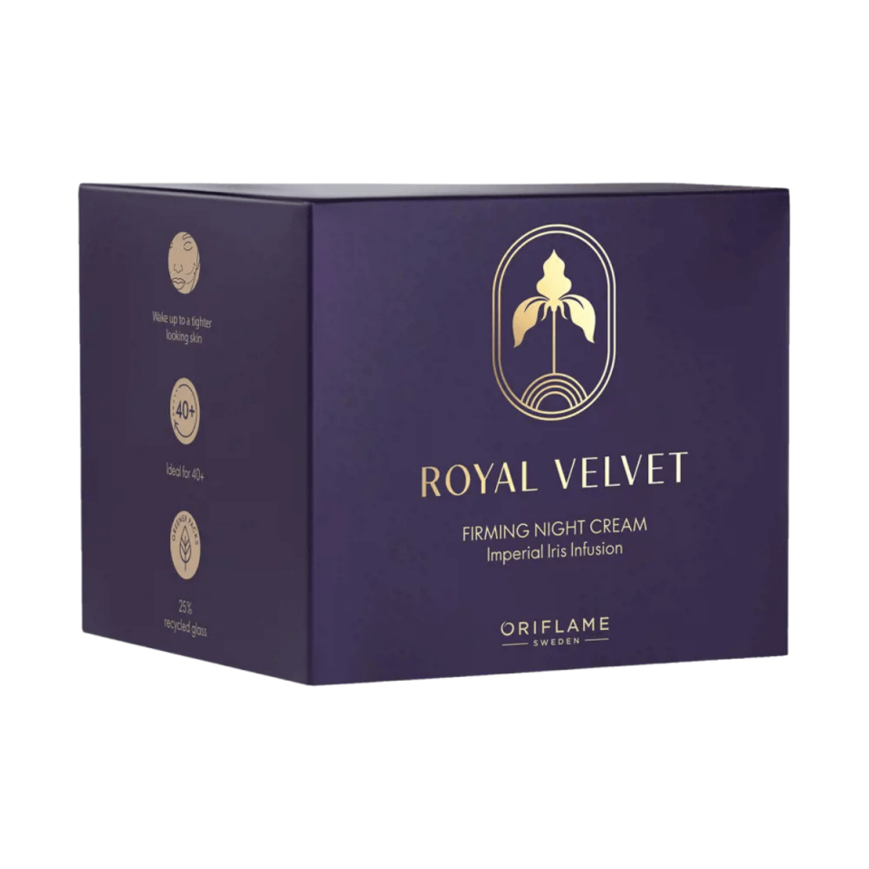 Royal Velvet 3 Kat Fazla Nemlendirme Özellikli Hyaluronik Asit İçeren Sıkılaştırıcı Gece Kremi 47006