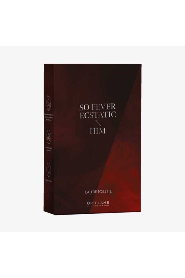 So Fever Ecstatic Him Edt Güçlü Ve Baharat Notalı Erkek 44319
