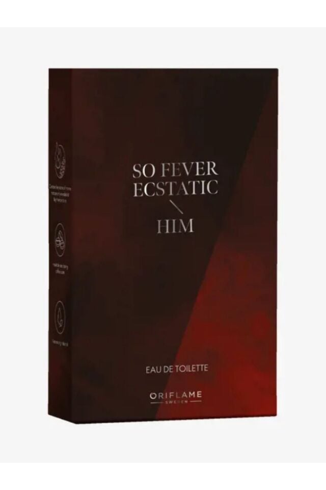 So Fever Ecstatic Him Edt Güçlü Ve Baharat Notalı Erkek 44319