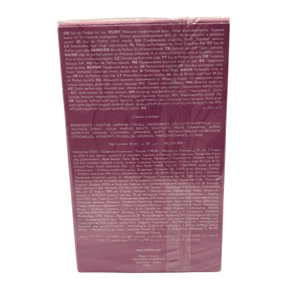So Fever Together Edp 50 ml Kadın Parfüm 42835