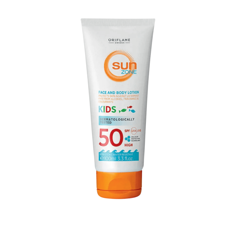Sun Zone Çocuklar Için Spf 50 Yüksek Korumalı Yüz Ve Vücut Güneş Losyonu 100 Ml 30568