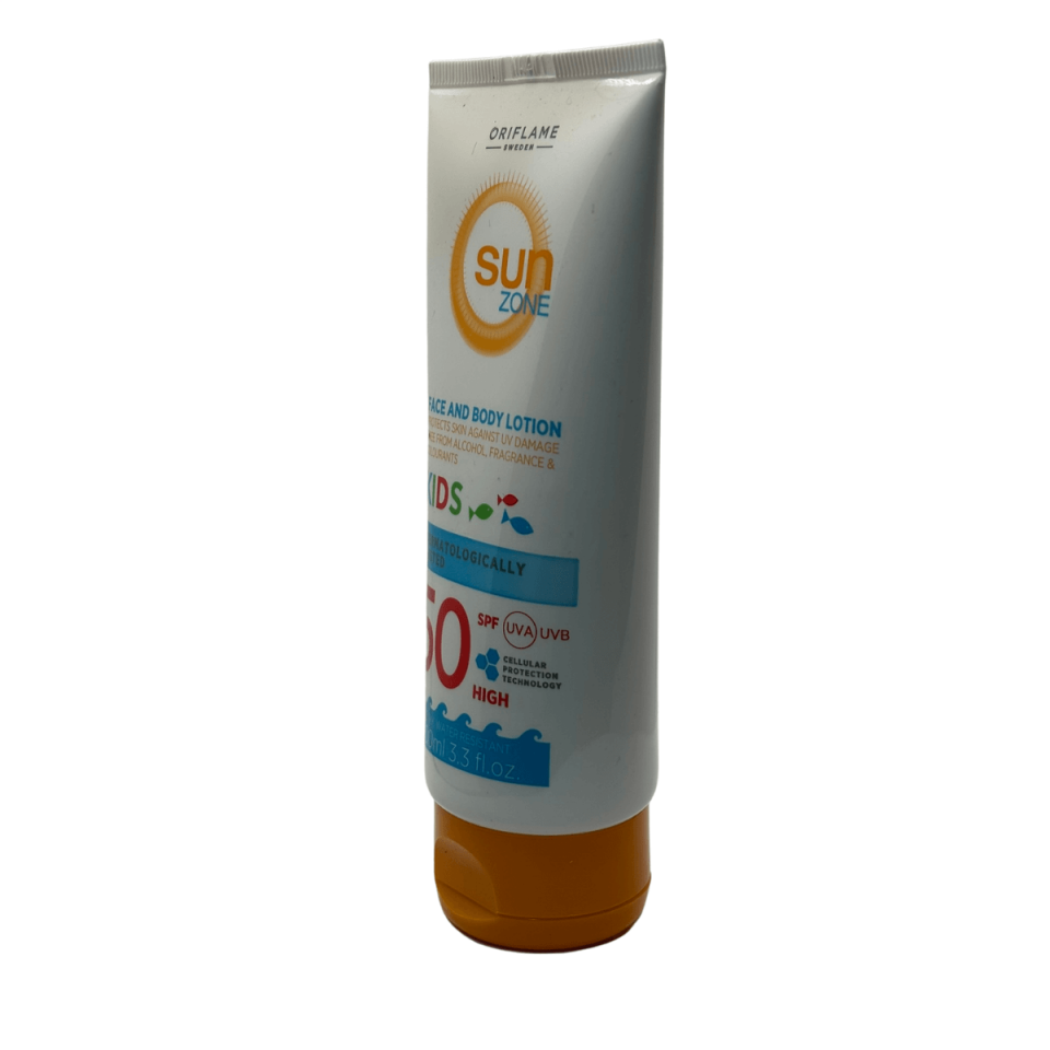 Sun Zone Çocuklar Için Spf 50 Yüksek Korumalı Yüz Ve Vücut Güneş Losyonu 100 Ml 30568
