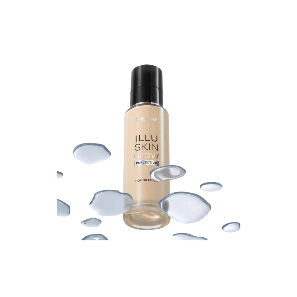 The One Illuskin Glow Reflective Fondöten Vanilla Neutral 46329