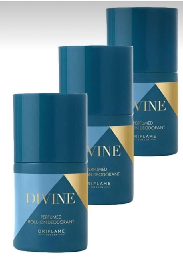 Divine Parfümlü Roll-on Deodorant 3 Adet 41542