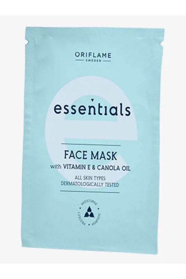 Essentials E Vitaminli & Kanola Yağlı Yüz Maskesi 35765