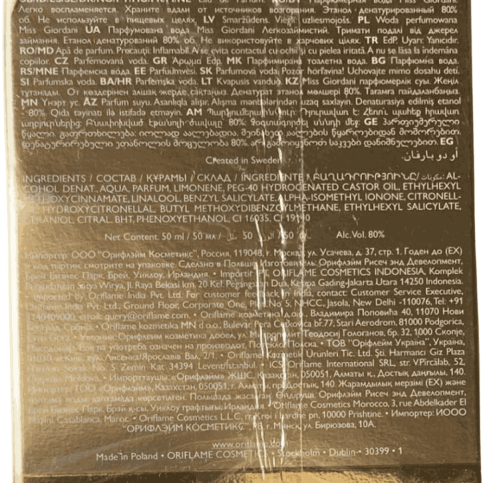 Miss Giordani Edp 50 ml Kadın Parfümü 30399