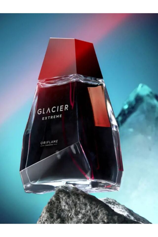 Glacier Extreme Edt Siyah Limon Ve Sedir Ağacı Notalı Aromatik Erkek Parfümü 100ml 40667