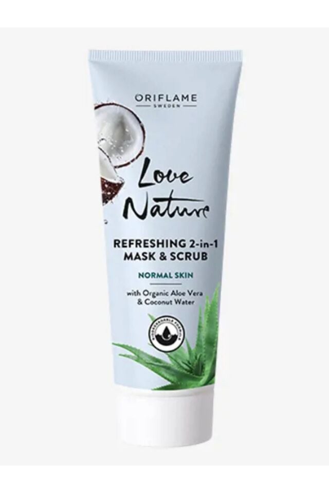 Love Nature 2'si 1 Arada Canlandırıcı Maske Ve Arındırıcı 75 ml 34822