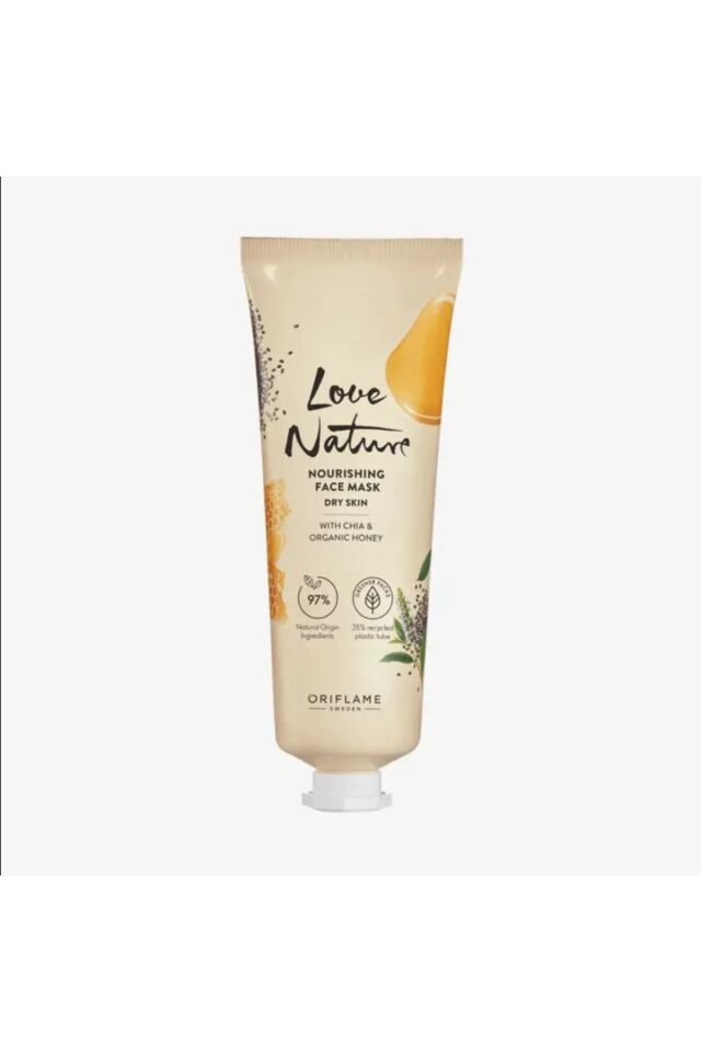 Love Nature Chia ve Organik Bal İçeren Besleyici Yüz Maskesi 47001