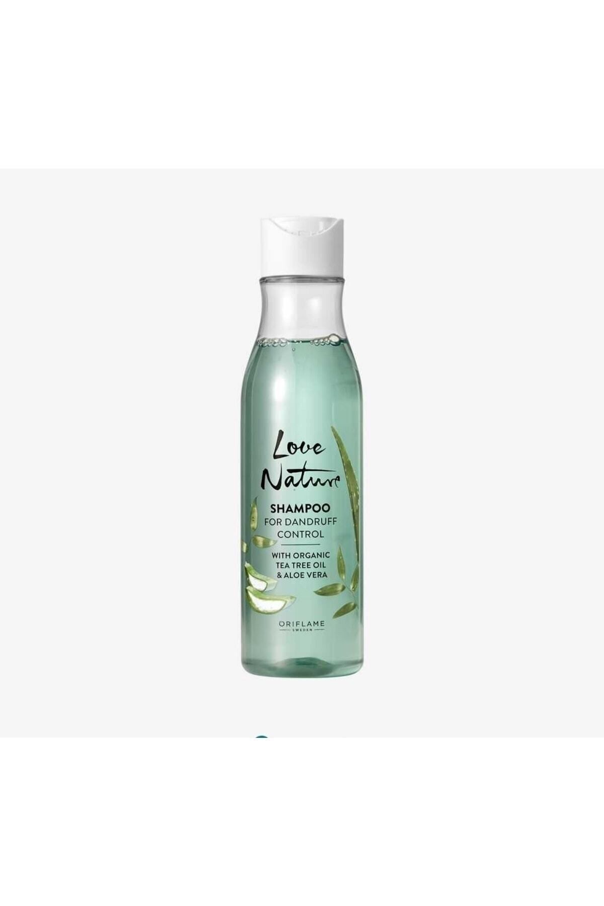 Love Nature Kepekli Saçlar Için Organik Aloe Vera Ve Çay Ağacı Özüne Sahip Şampuan 41359