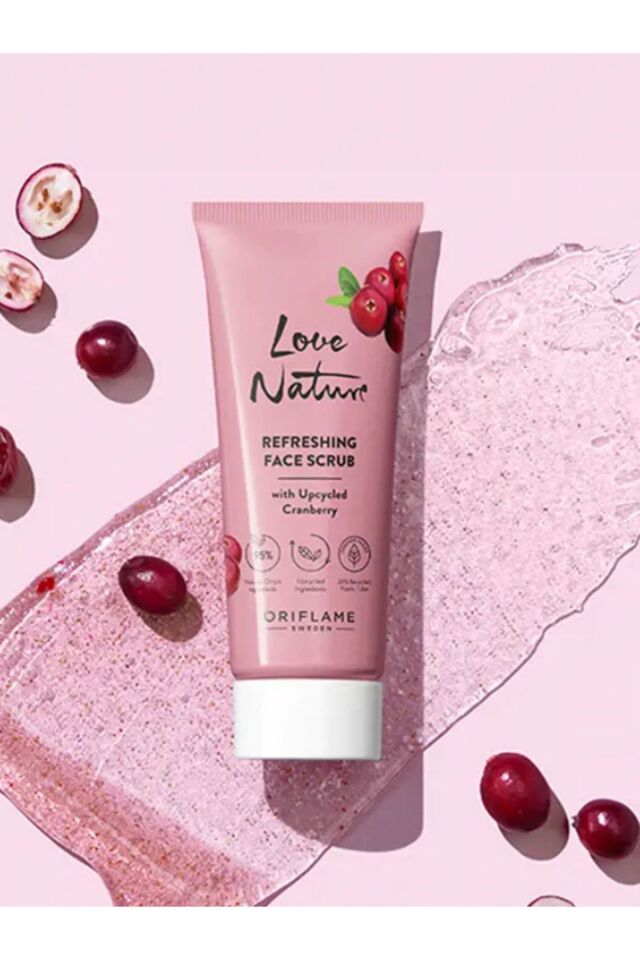 Love Nature Kızılcık Özlü Canlandırıcı Yüz Arındırıcısı 30 ml 44158