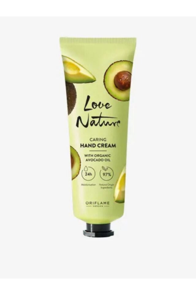 Love Nature Organik Avokado Yağı Içeren Besleyici El Kremi 44280