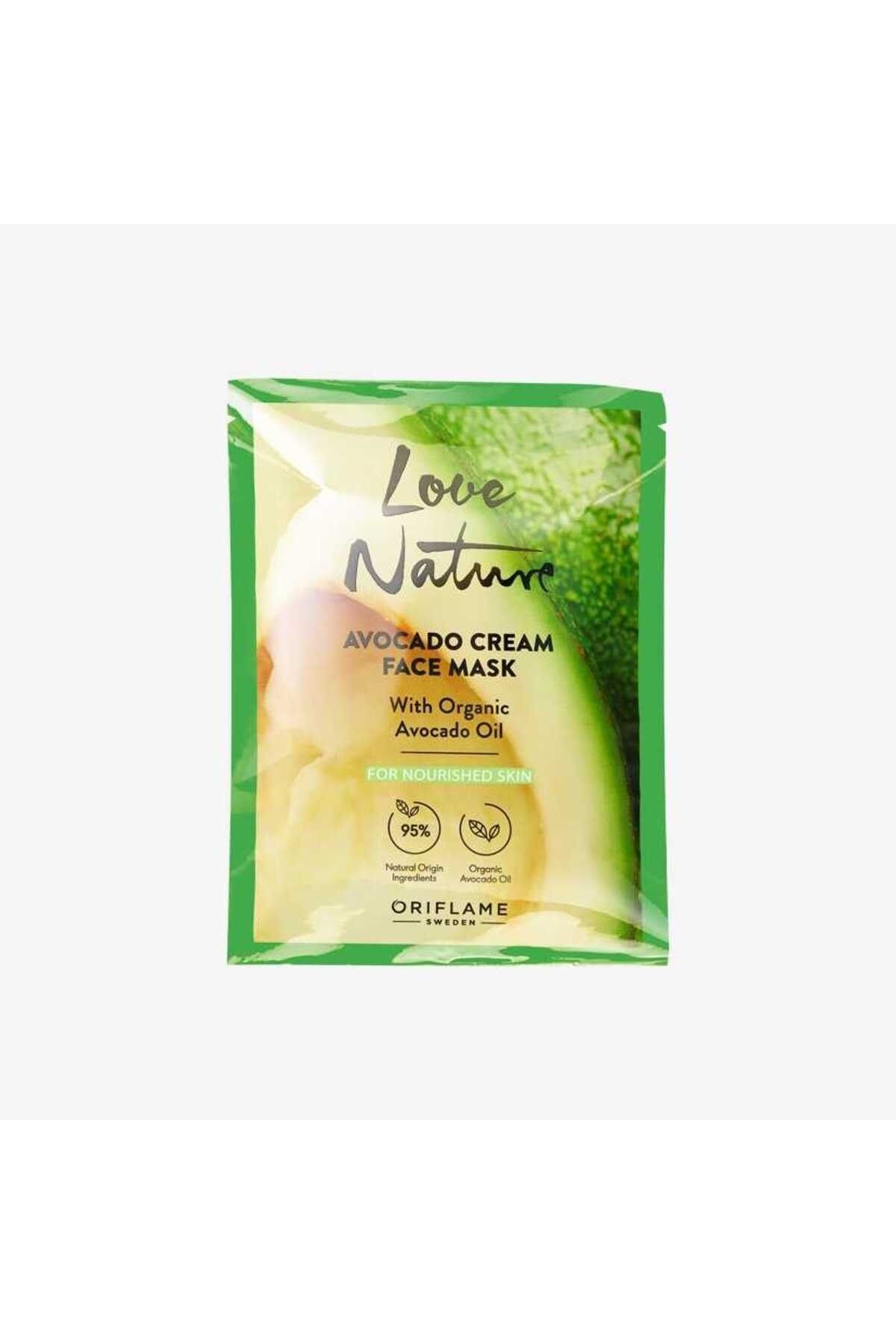 Love Nature Organik Avokado Yağı Içeren Kremsi Yüz Maskesi 44422