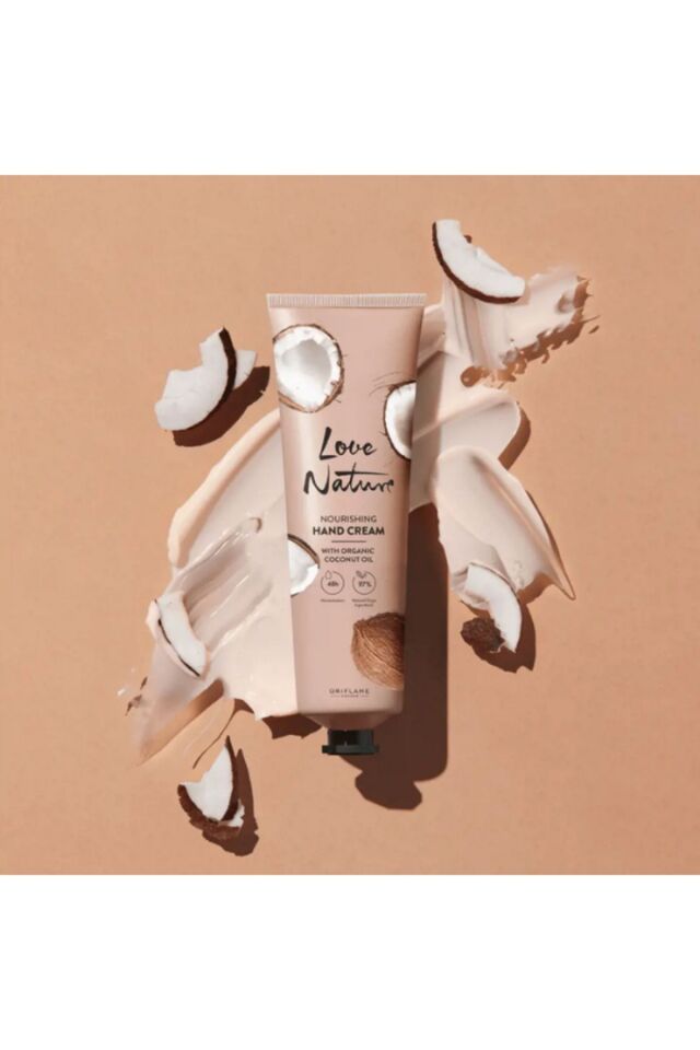 Love Nature Organik Hindistan Cevizi Yağı Içeren Nemlendirici El Kremi 150ml 45426