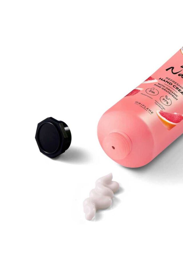 Love Nature Organik Pembe Greyfurt Içeren Nemlendirici Ve Canlandırıcı El Kremi 75ml 41341