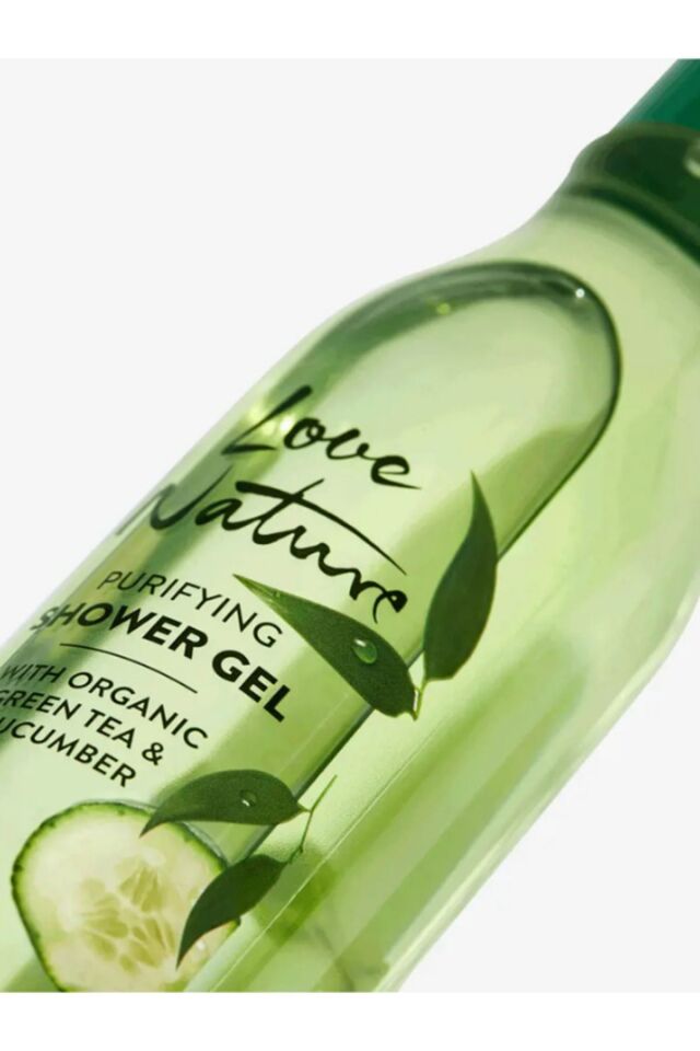 Love Nature Purifying Organik Yeşil Çay Ve Salatalık Özlü Duş Jeli 41280